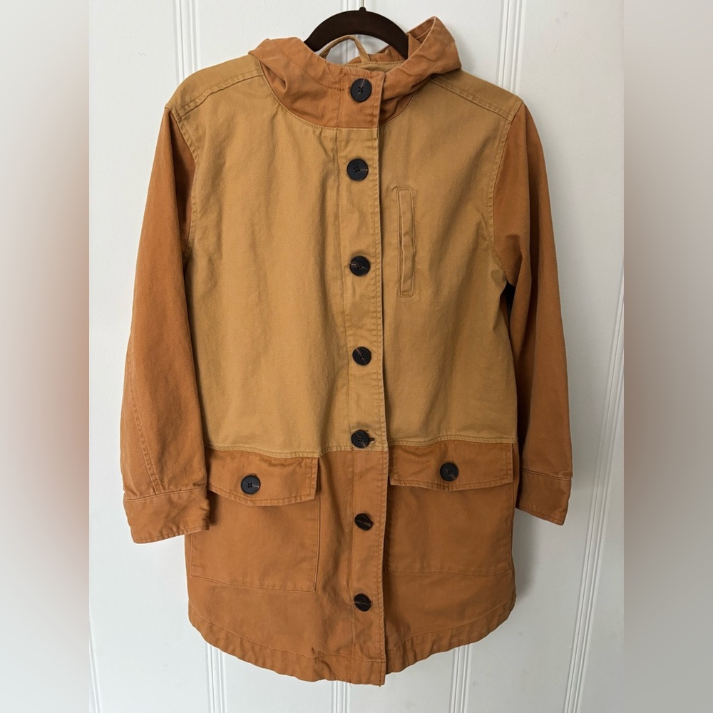 Universal Thread Tan Hooded Jacket - image 5